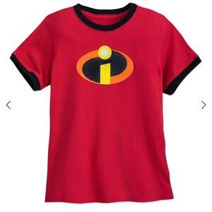 Disney Store Incredibles 2 Red T Shirt Size Medium 7/8